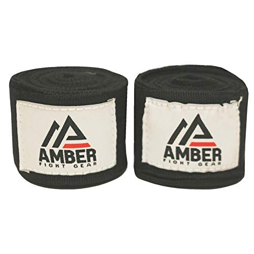 Amber Fight Gear Mexican Style Elastic Handwraps - Breathable,