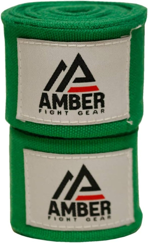 Amber Fight Gear Mexican Style Elastic Handwraps - Breathable,