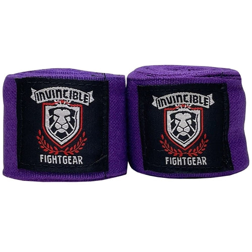 Amber Fight Gear Invincible Hand Wraps, Semi-Elastic Boxing Wraps with