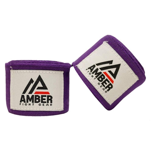 Amber Fight Gear Mexican Style Elastic Handwraps - Breathable,