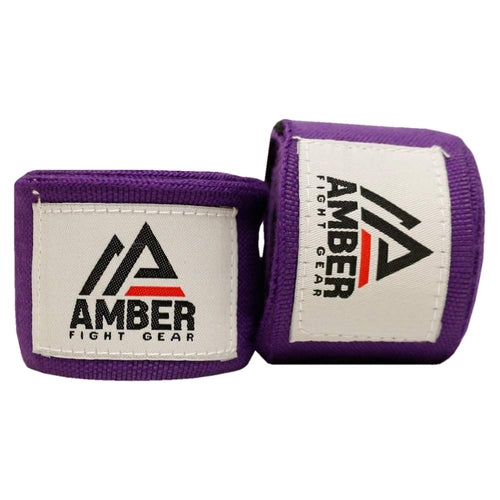 Amber Fight Gear Mexican Style Elastic Handwraps - Breathable,