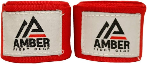 Amber Fight Gear Mexican Style Elastic Handwraps - Breathable,