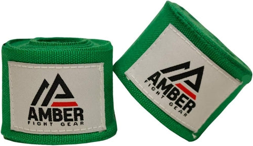 Amber Fight Gear Mexican Style Elastic Handwraps - Breathable,