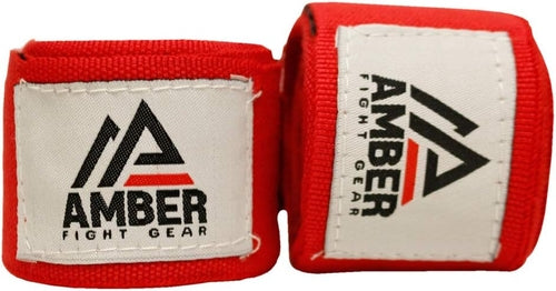 Amber Fight Gear Mexican Style Elastic Handwraps - Breathable,
