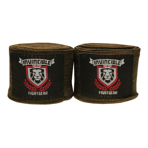 Amber Fight Gear Invincible Hand Wraps, Semi-Elastic Boxing Wraps with