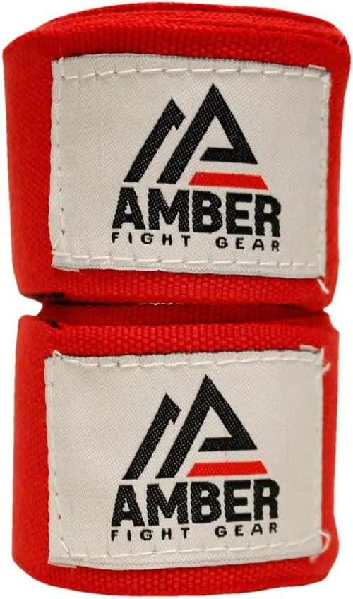 Amber Fight Gear Mexican Style Elastic Handwraps - Breathable,