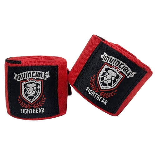 Amber Fight Gear Invincible Hand Wraps, Semi-Elastic Boxing Wraps with