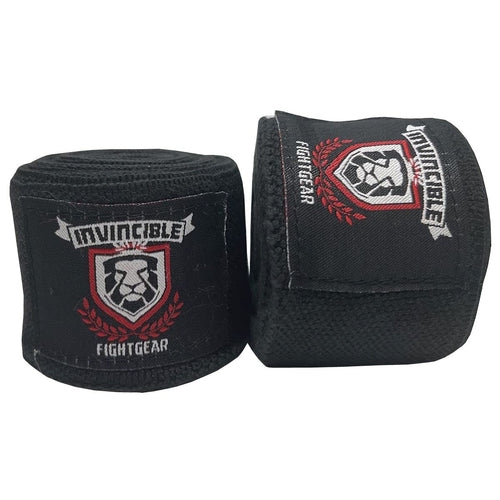 Amber Fight Gear Invincible Hand Wraps, Semi-Elastic Boxing Wraps with