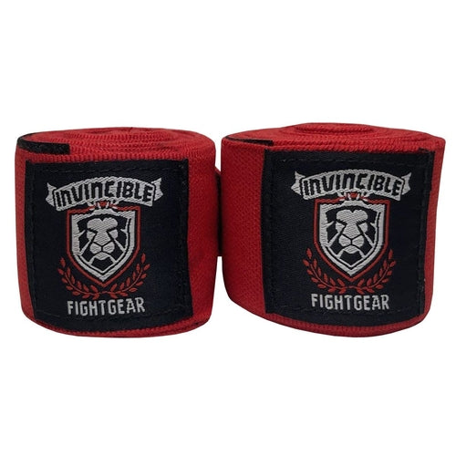 Amber Fight Gear Invincible Hand Wraps, Semi-Elastic Boxing Wraps with