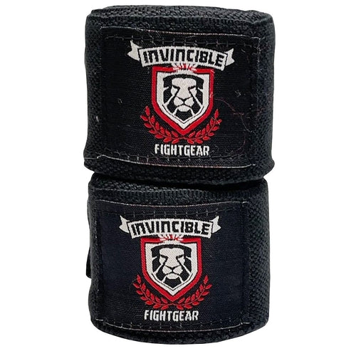 Amber Fight Gear Invincible Hand Wraps, Semi-Elastic Boxing Wraps with