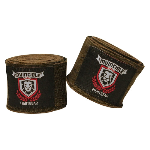 Amber Fight Gear Invincible Hand Wraps, Semi-Elastic Boxing Wraps with