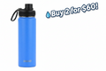 DRINCO® 22oz Stainless Steel Sport Water Bottle - Royal Blue