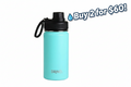 DRINCO® 14oz Stainless Steel Sport Water Bottle - Teal
